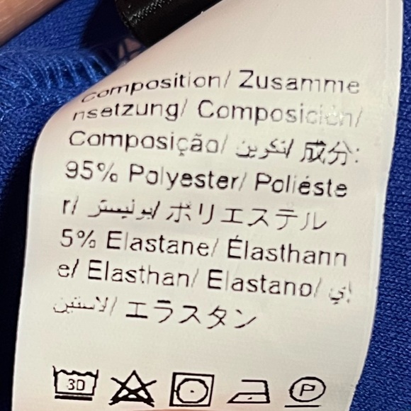 SHEIN Blue Feather Trim Strapless Bustier Top | Size S - Picture 7 of 7